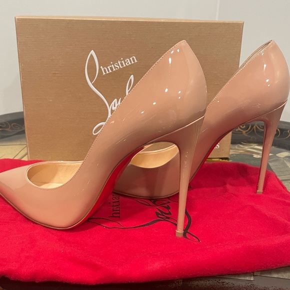 Christian Louboutin Pigalle Follies 100 Patent Leather Pumps - Picture 10 of 15
